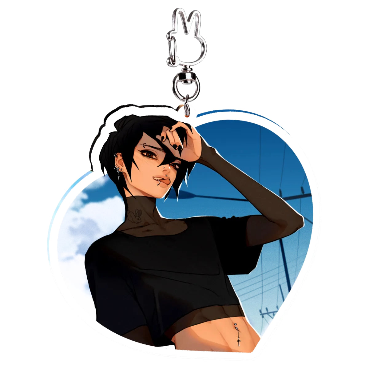 AJ SKY || Acrylic Keychain