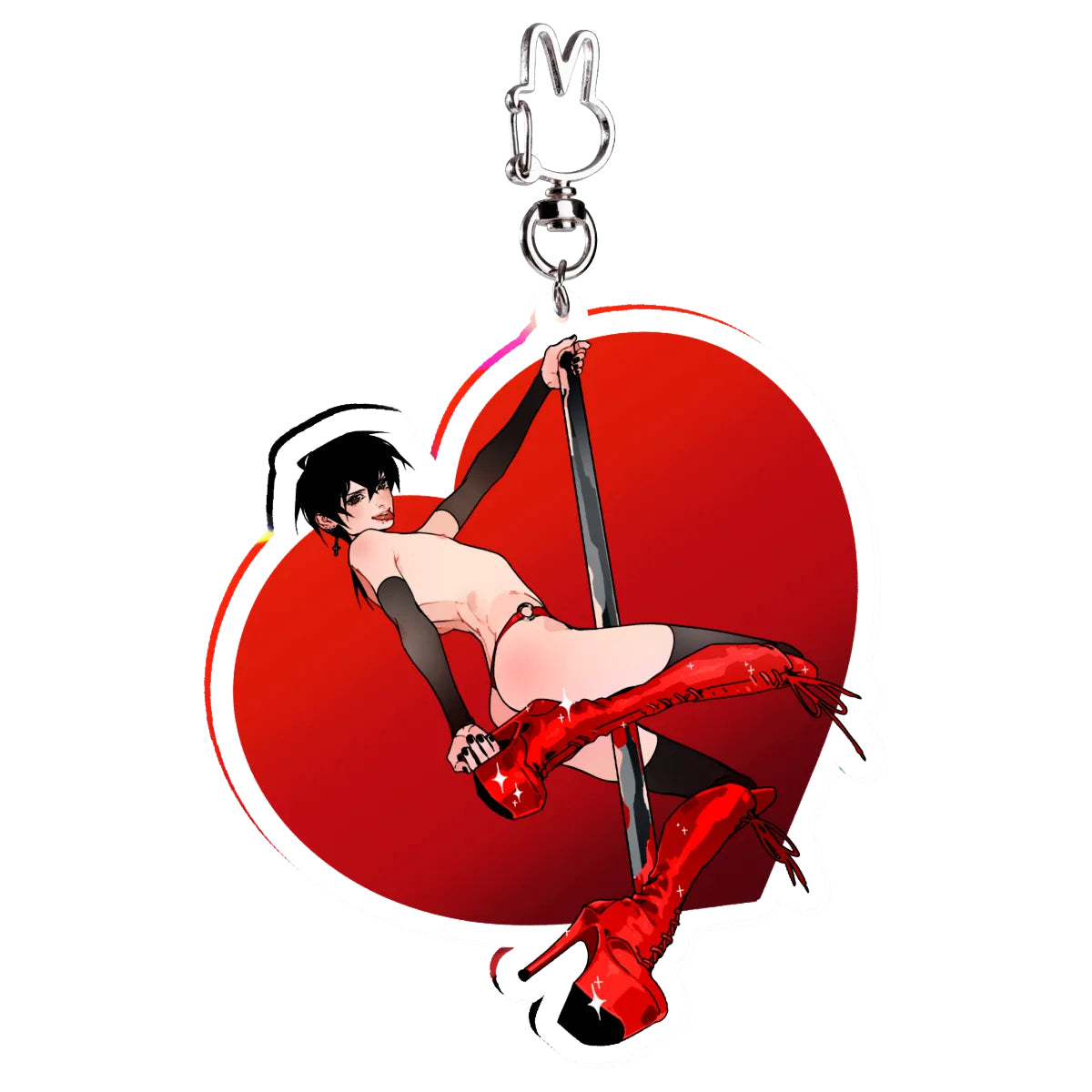 AJ POLE || Acrylic Keychain