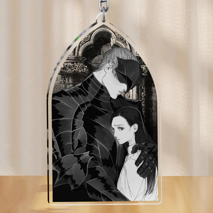 Umbra & Esra Gothic Arch  || Acrylic Keychain