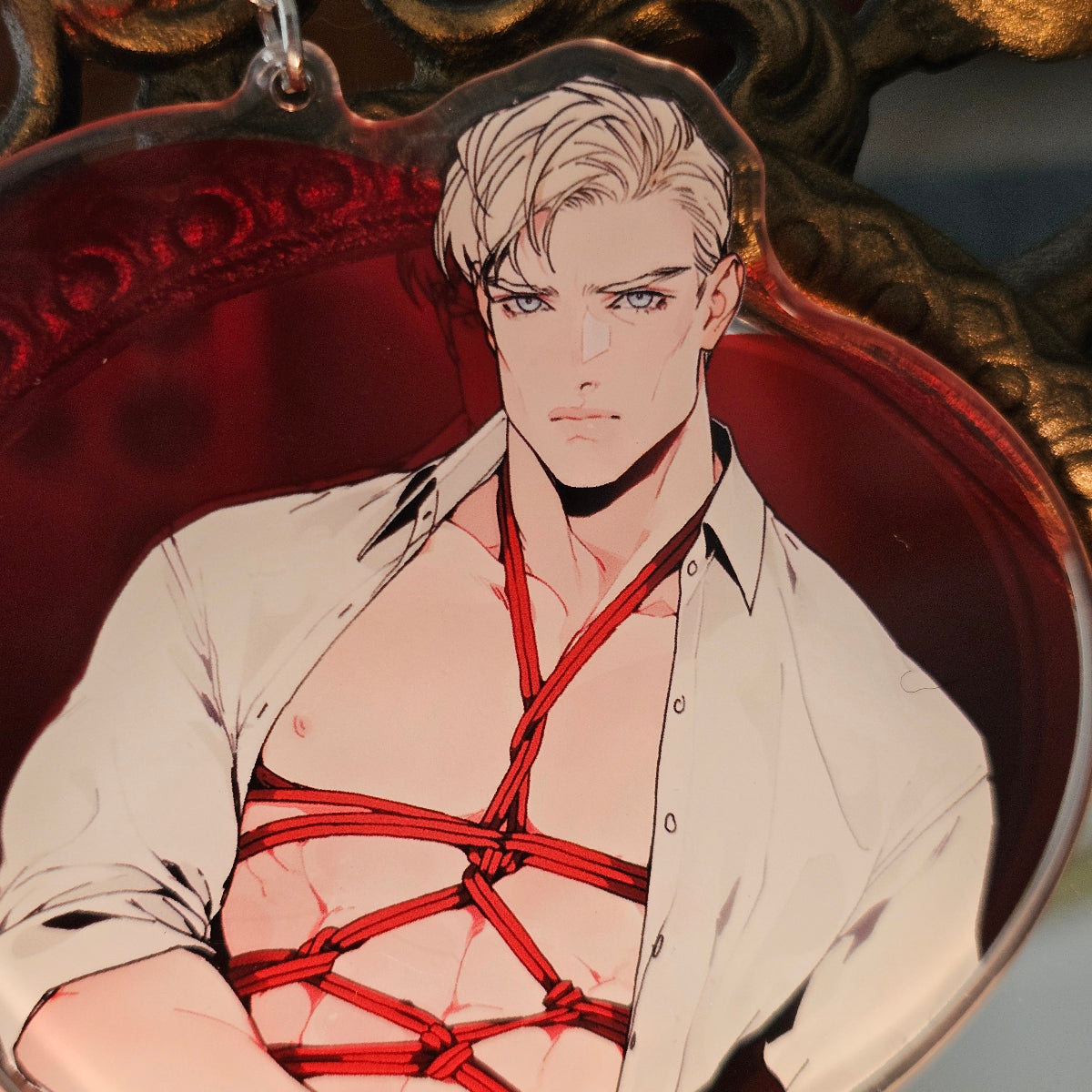 SHARPE SHIBARI || Acrylic Keychain