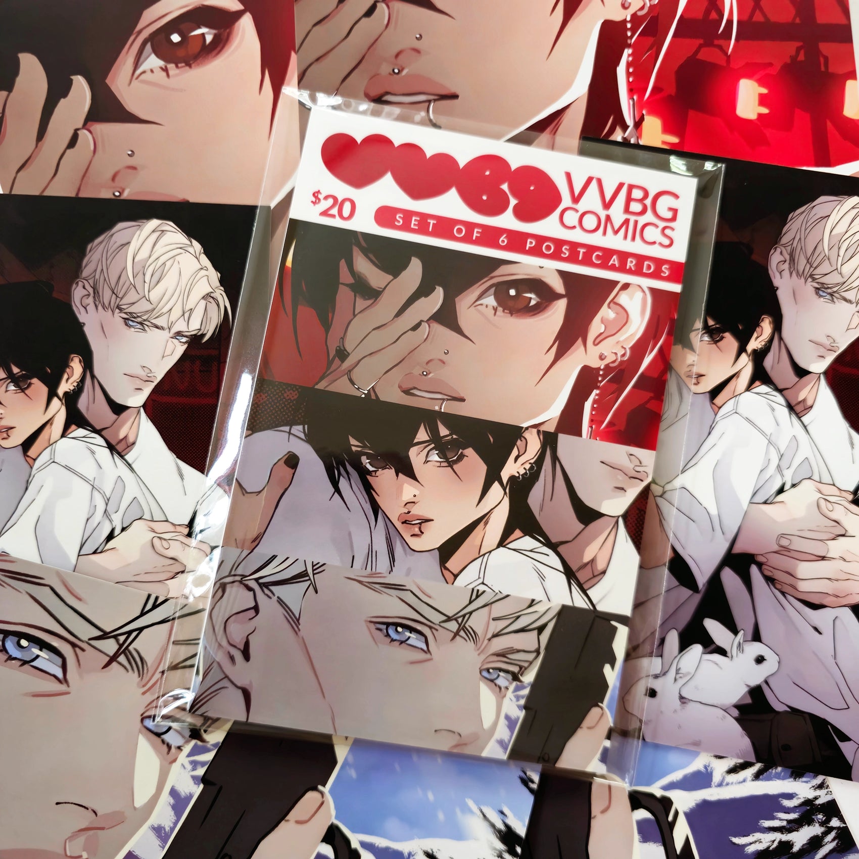 Sharpe & Rabbit  || Postcard Pack
